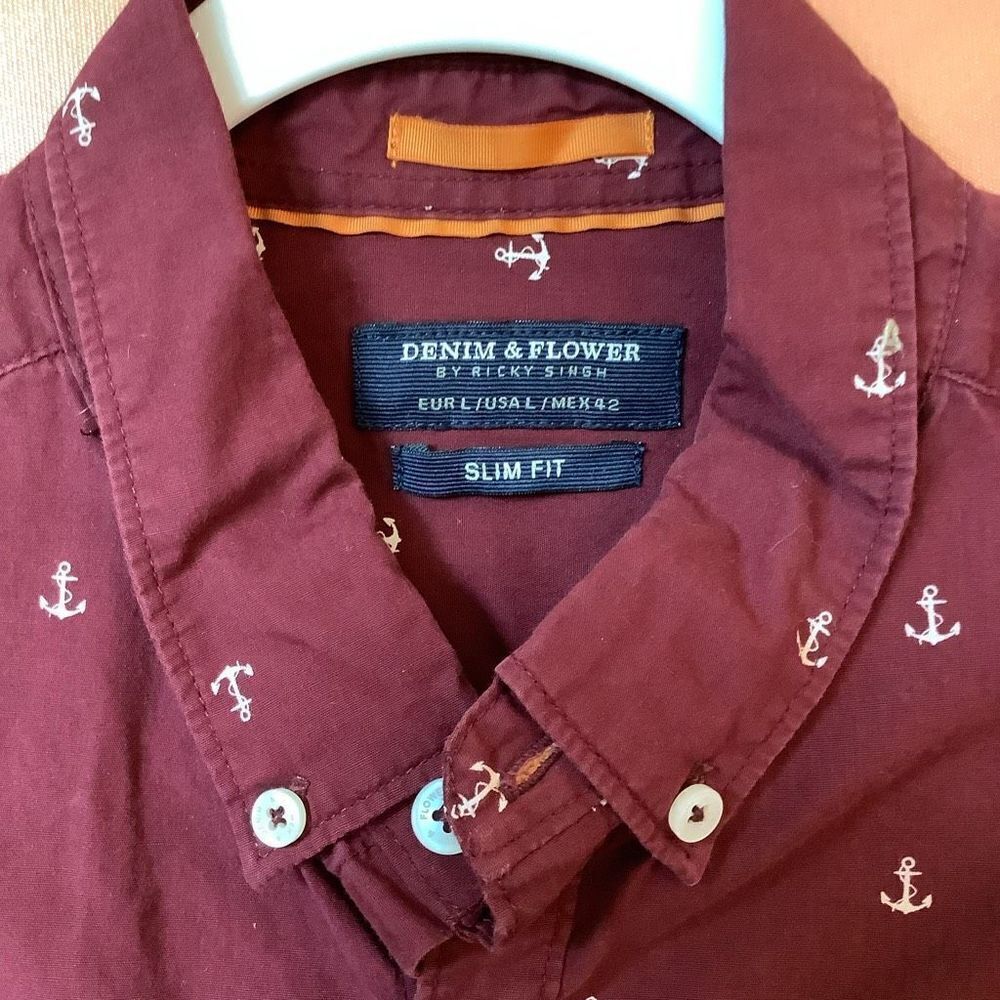 Denim & Flower by Ricky Singh Button Down‎ - Picture 3 of 5
